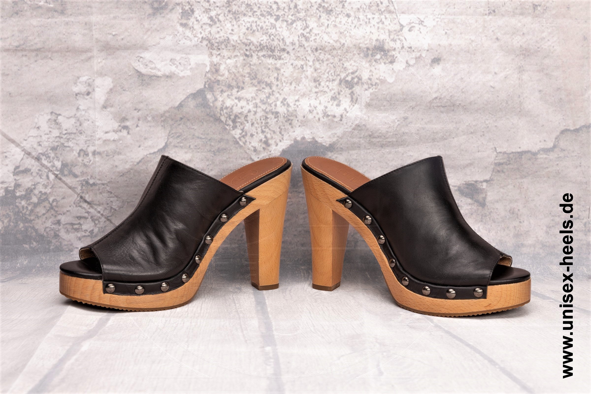 Open heel clogs on sale