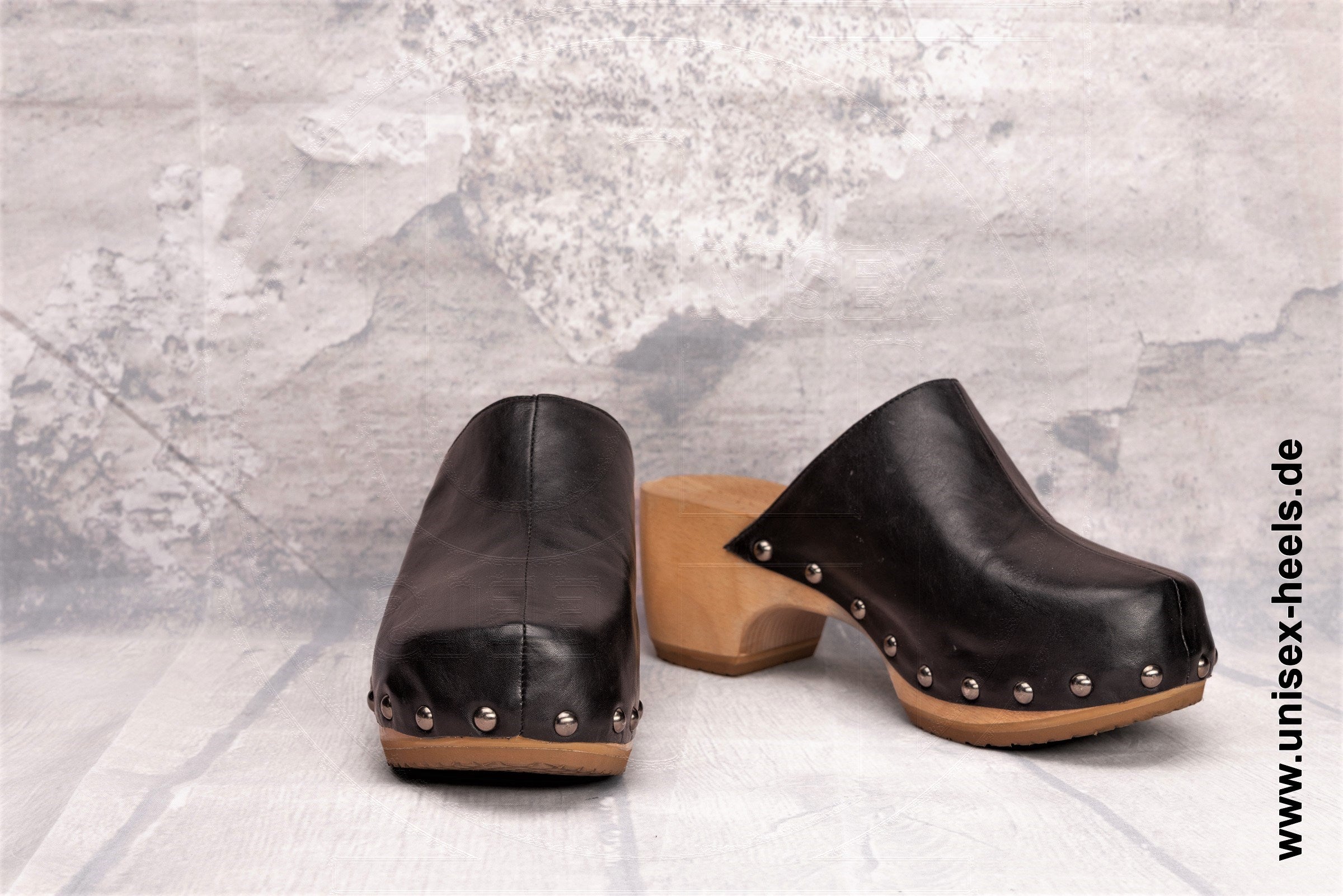 Florence Designer Clogs 35 black